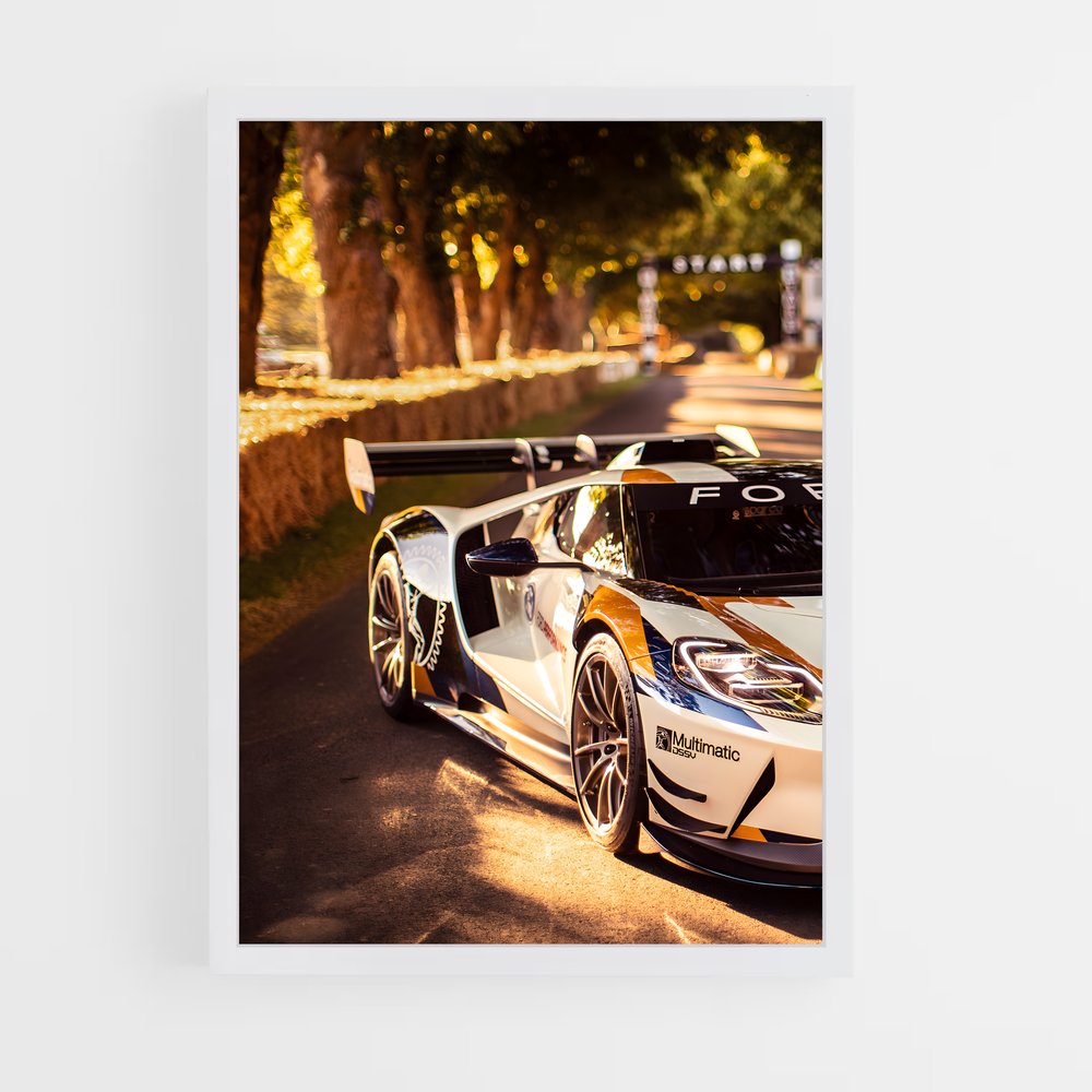 Poster Vitesse élégance prestigieux – affiche Ford (vue 3)